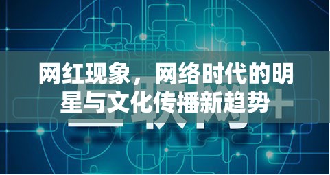 網(wǎng)紅現(xiàn)象，網(wǎng)絡(luò)時代的明星與文化傳播新趨勢