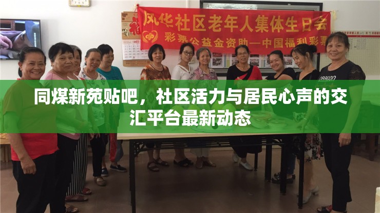 同煤新苑貼吧，社區(qū)活力與居民心聲的互動(dòng)舞臺(tái)