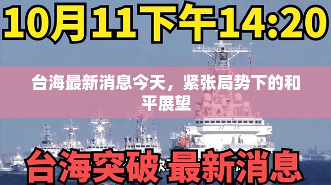 臺海最新消息今天，緊張局勢下的和平展望