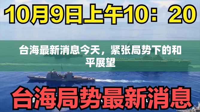 臺海最新消息今天，緊張局勢下的和平展望