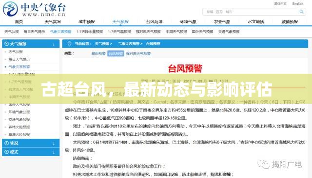 古超臺(tái)風(fēng)，追蹤最新動(dòng)態(tài)與深度影響評(píng)估