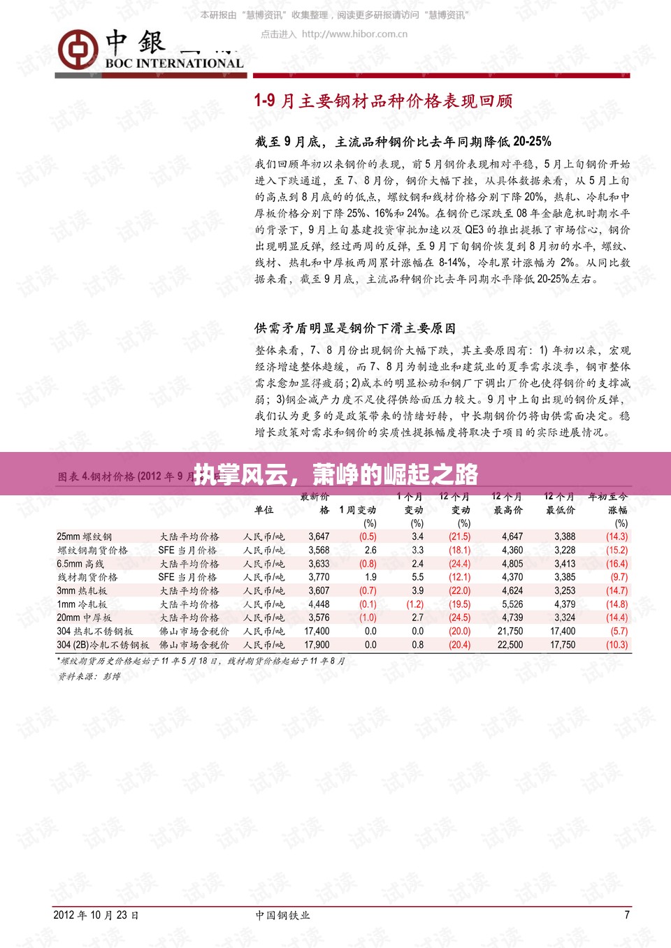 風(fēng)云變幻，蕭崢的崛起之旅