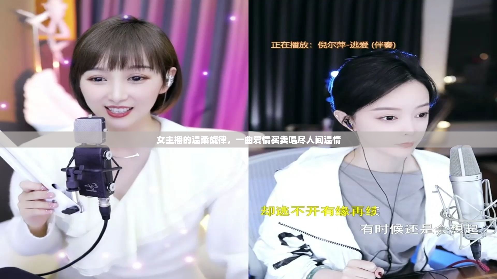 女主播的溫柔旋律，愛情買賣中的人間溫情