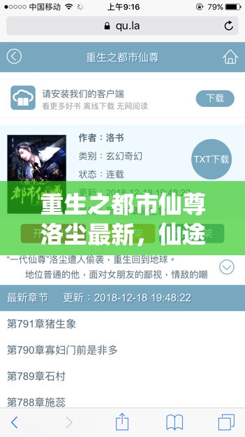 都市仙尊歸來，洛塵的風(fēng)云再起