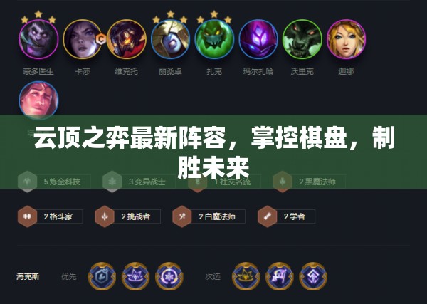 云頂之弈，棋盤掌控與未來制勝策略
