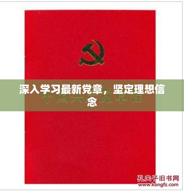 堅(jiān)定信仰，深入學(xué)習(xí)黨章，筑牢理想信念