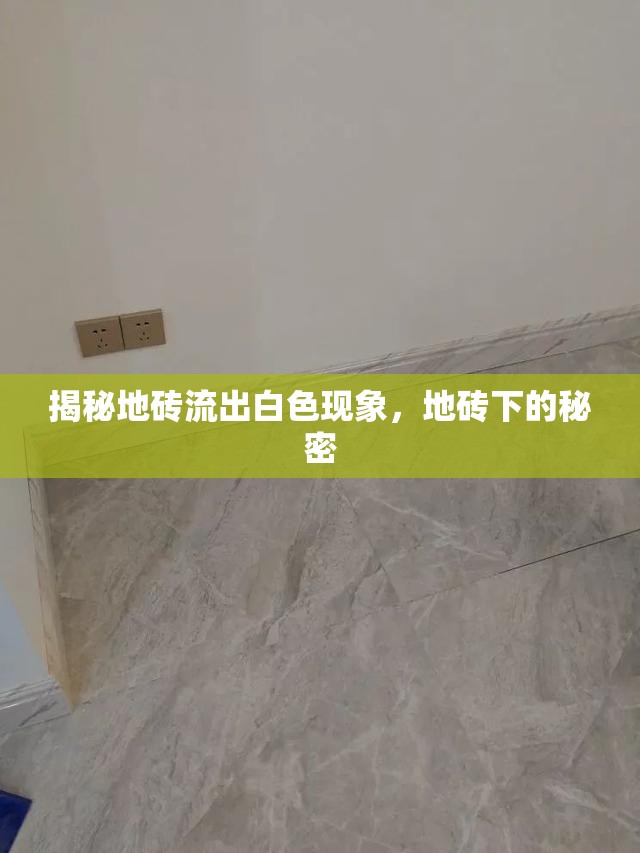 揭秘地磚流出白色現(xiàn)象，地磚下的秘密