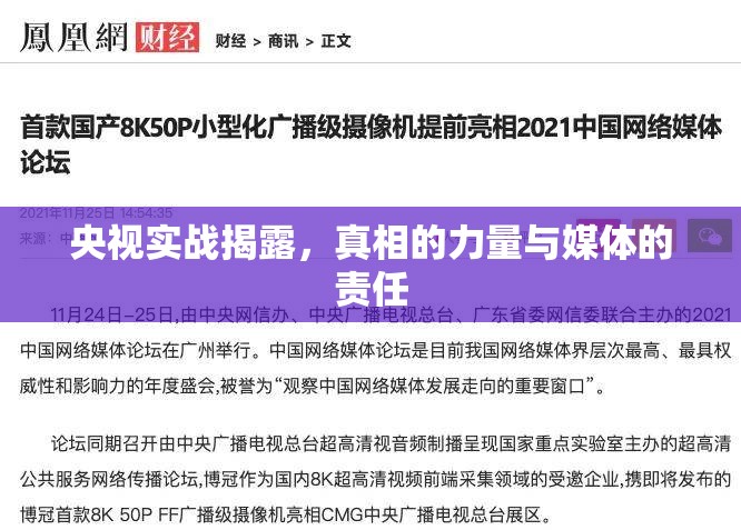 央視實戰(zhàn)揭露，真相的力量與媒體的責(zé)任
