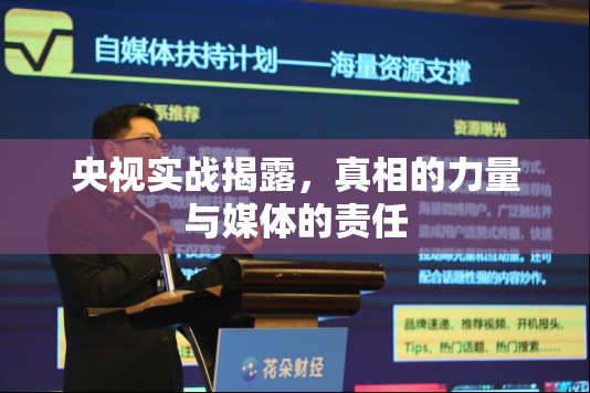 央視實戰(zhàn)揭露，真相的力量與媒體的責(zé)任