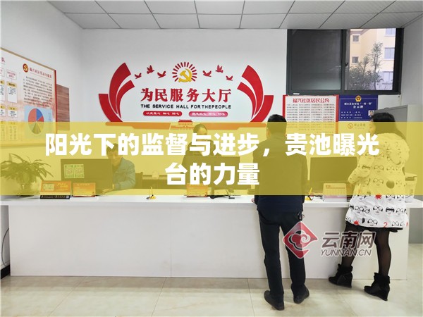 陽光下的監(jiān)督與進步，貴池曝光臺的力量