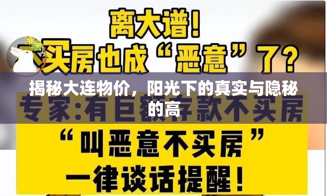 大連物價(jià)深度解析，陽光下的真相與隱秘的高消費(fèi)