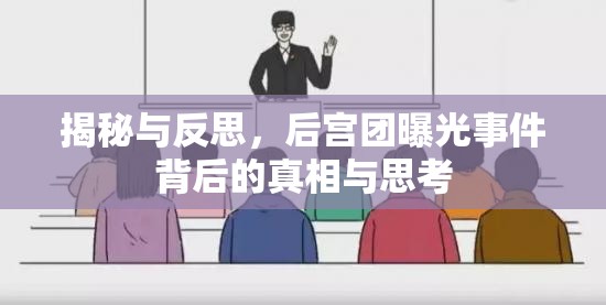 后宮團曝光，揭秘背后的真相與反思