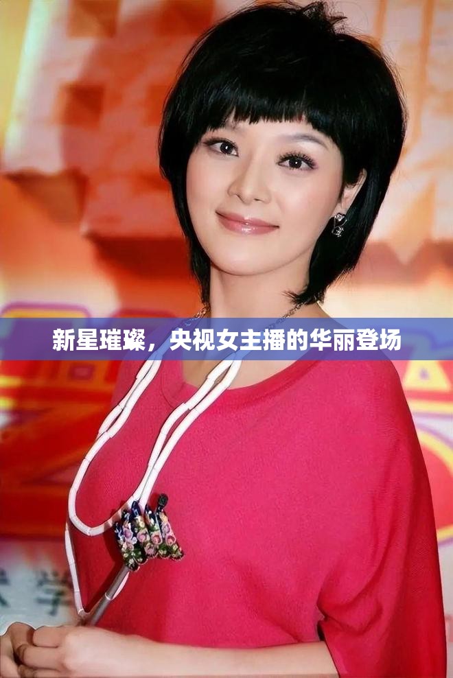 央視新星，女主播的璀璨首秀