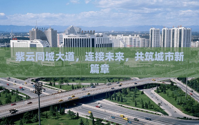 紫云同城大道，連接未來，共筑城市新篇章