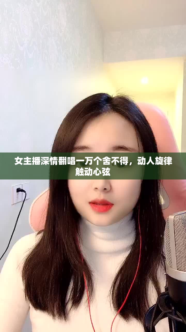 女主播深情翻唱一萬個(gè)舍不得，動(dòng)人旋律觸動(dòng)心弦