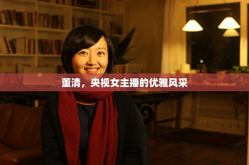 央視女主播董清，展現(xiàn)優(yōu)雅風(fēng)采的藝術(shù)