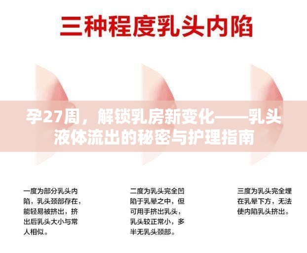孕27周乳房變化，乳頭液體流出的奧秘與護(hù)理技巧