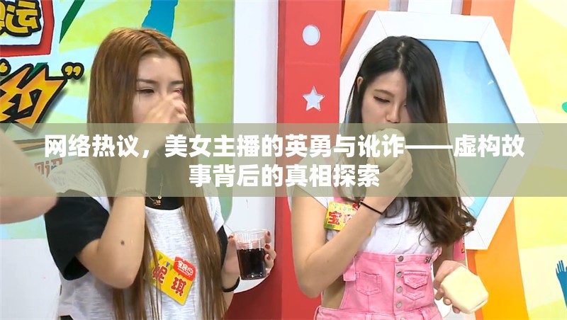 網(wǎng)絡(luò)熱議，美女主播的英勇與訛詐——虛構(gòu)故事背后的真相探索