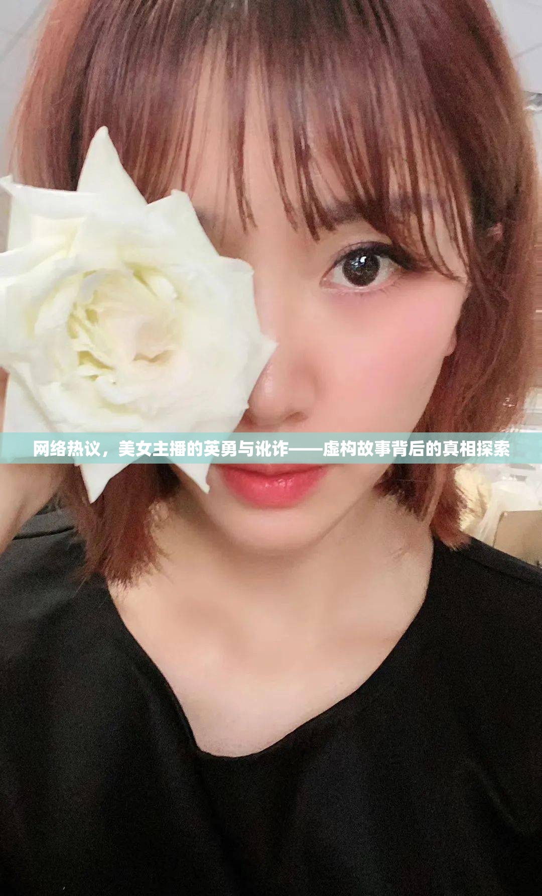 網(wǎng)絡(luò)熱議，美女主播的英勇與訛詐——虛構(gòu)故事背后的真相探索