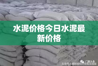 今日水泥價格更新