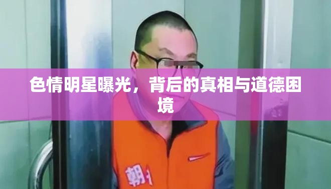 色情產(chǎn)業(yè)揭秘，明星曝光事件的道德與真相探討