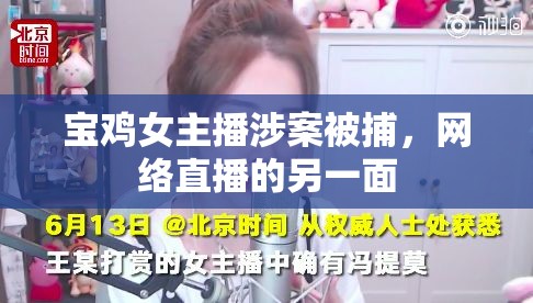 寶雞女主播涉案被捕，網(wǎng)絡(luò)直播的另一面