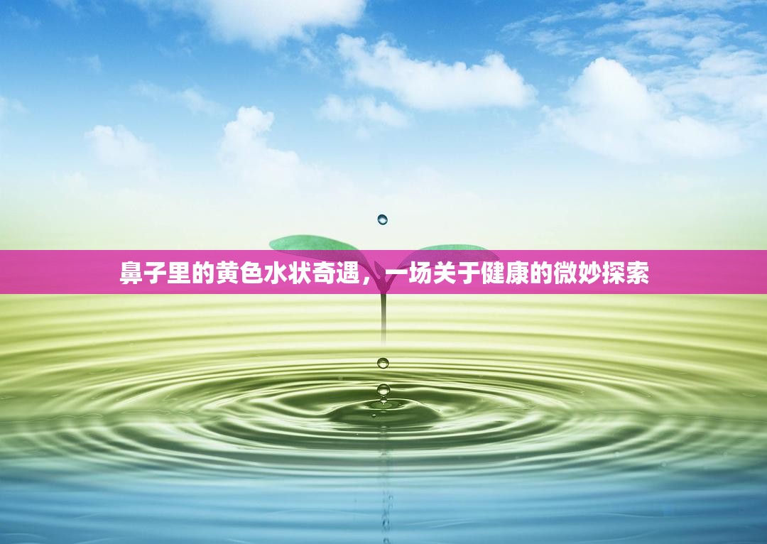 鼻腔黃色分泌物，健康探索之旅