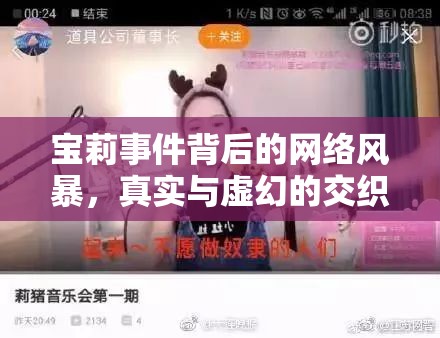 網(wǎng)絡(luò)風暴下的寶莉事件，真實與虛幻的界限