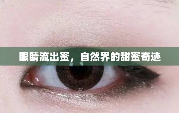 自然之蜜，眼睛的甜蜜奇跡