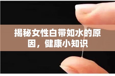 女性白帶異常，揭秘如水樣白帶背后的原因與健康指南