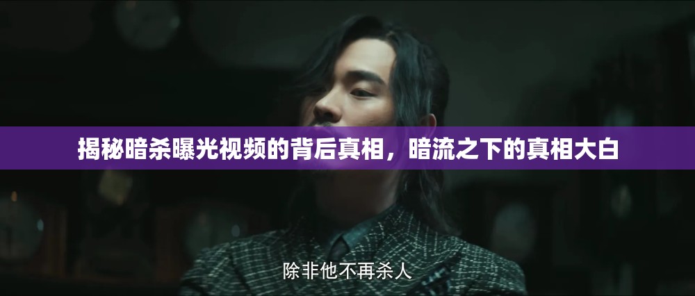 暗殺視頻揭秘，揭露隱藏在暗流之下的真相