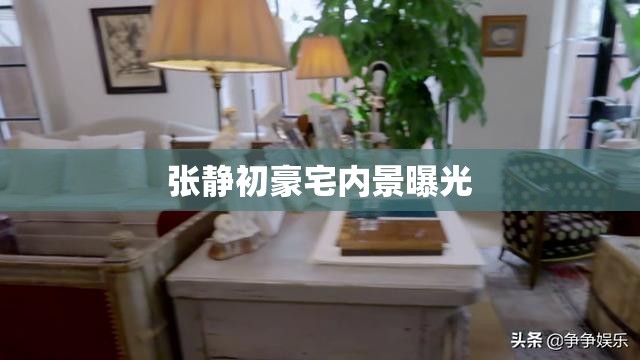 張靜初豪宅揭秘，奢華內(nèi)景大公開