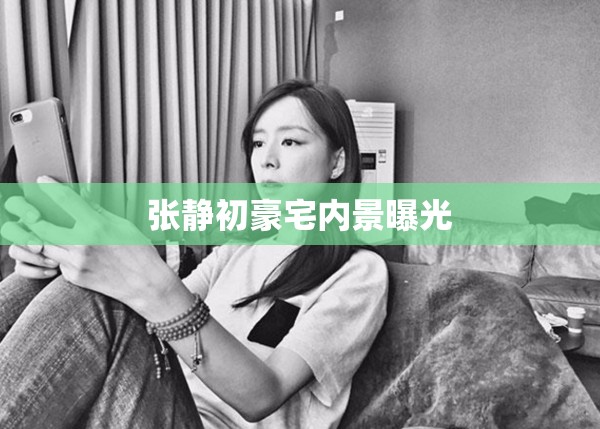 張靜初豪宅揭秘，奢華內(nèi)景大公開