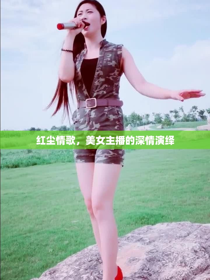 紅塵情歌，美女主播的深情演繹