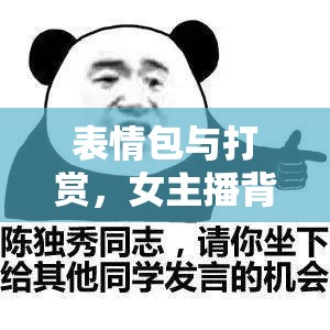 表情包與打賞，女主播背后的情感共鳴與社交藝術