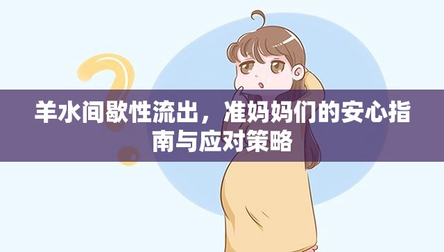 羊水間歇性流出，準(zhǔn)媽媽們的安心指南與應(yīng)對策略