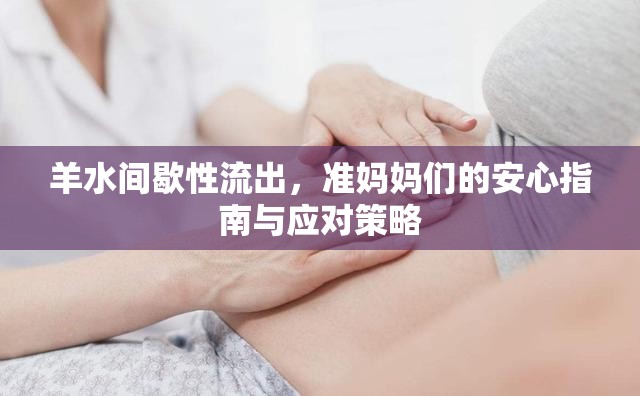 羊水間歇性流出，準(zhǔn)媽媽們的安心指南與應(yīng)對策略