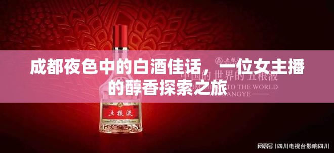成都夜色中的白酒佳話，一位女主播的醇香探索之旅