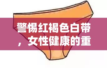 警惕紅褐色白帶，女性健康的重要警示