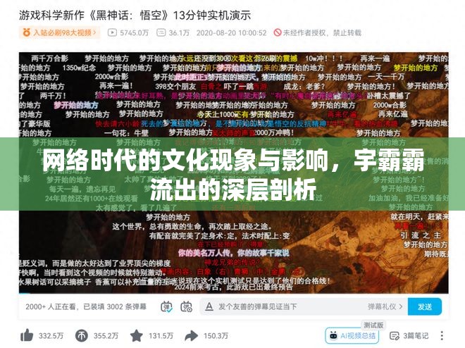 網(wǎng)絡(luò)時(shí)代的文化現(xiàn)象與影響，宇霸霸流出的深層剖析