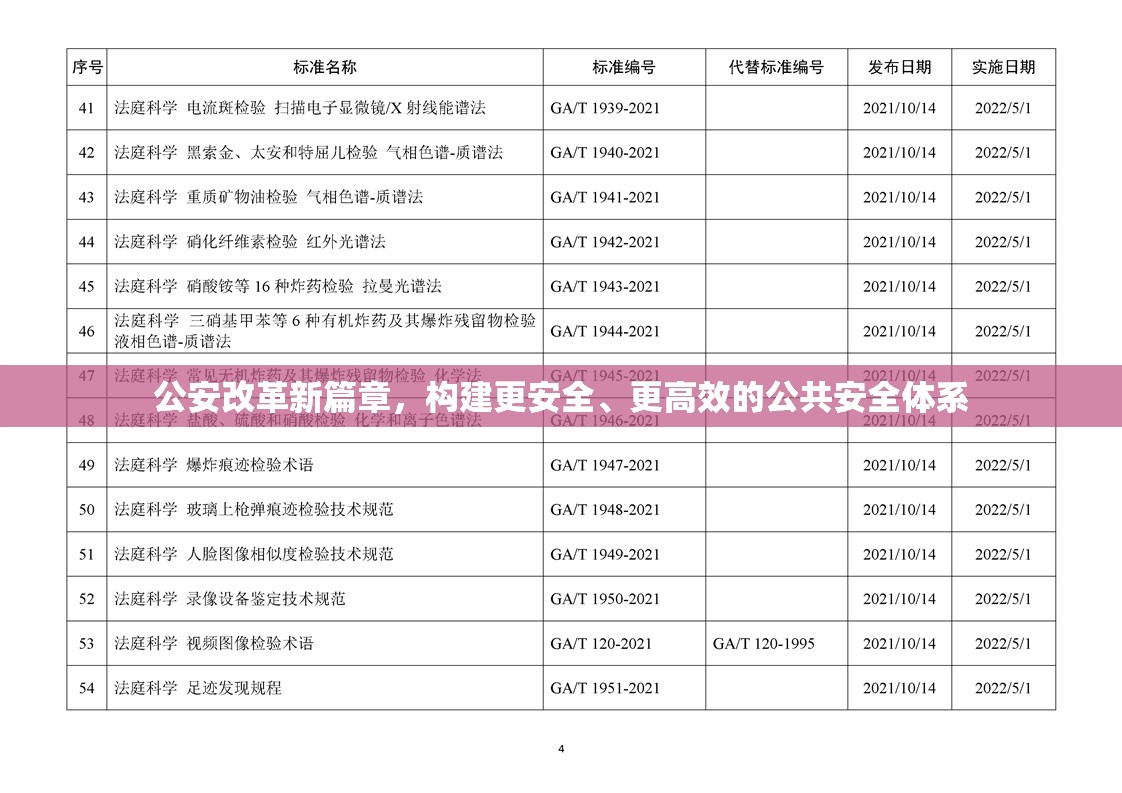 公安改革新篇章，構(gòu)建更安全、更高效的公共安全體系