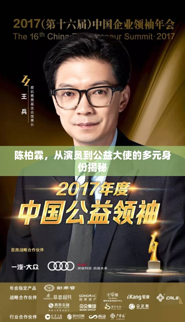 陳柏霖，從演員到公益大使的多元身份揭秘