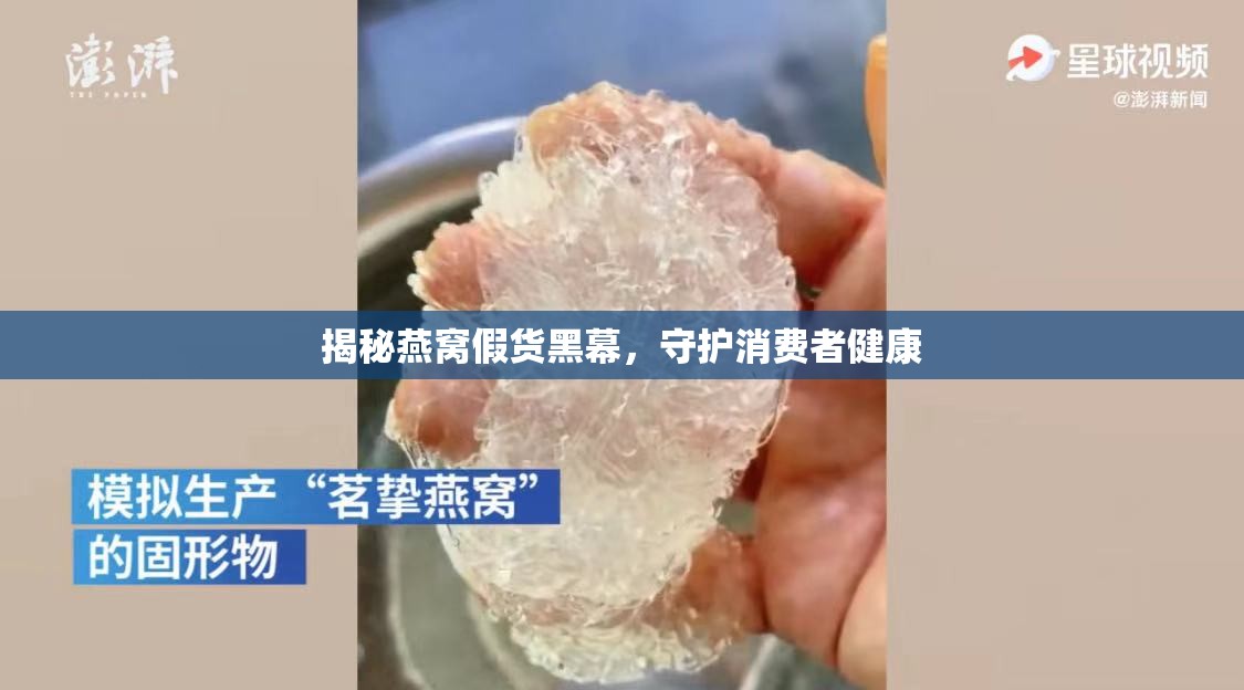 揭秘燕窩假貨黑幕，守護消費者健康
