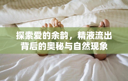 探索愛的余韻，精液流出背后的奧秘與自然現(xiàn)象