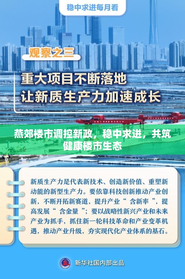 燕郊樓市調(diào)控新政，穩(wěn)中求進(jìn)，共筑健康樓市生態(tài)