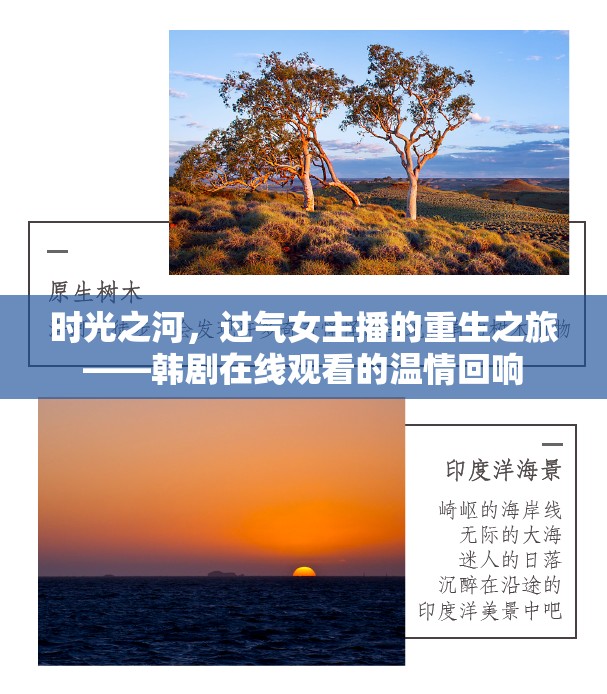 時(shí)光之河，過氣女主播的重生之旅——韓劇在線觀看的溫情回響