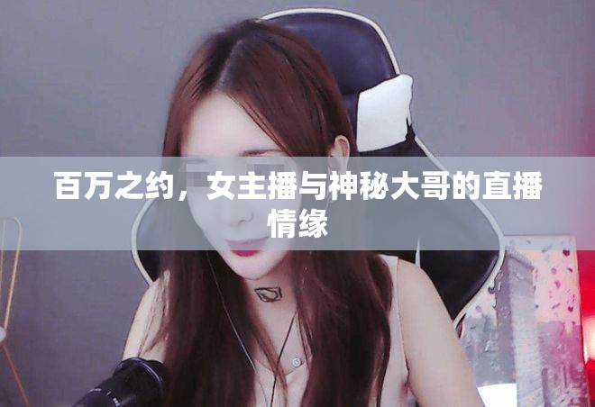 百萬之約，女主播與神秘大哥的直播情緣