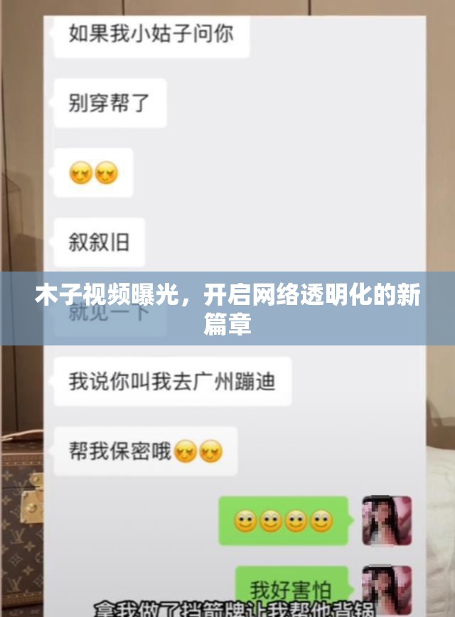 木子視頻曝光，開啟網(wǎng)絡透明化的新篇章