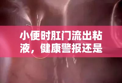 小便時肛門流出粘液，健康警報還是日常現(xiàn)象？