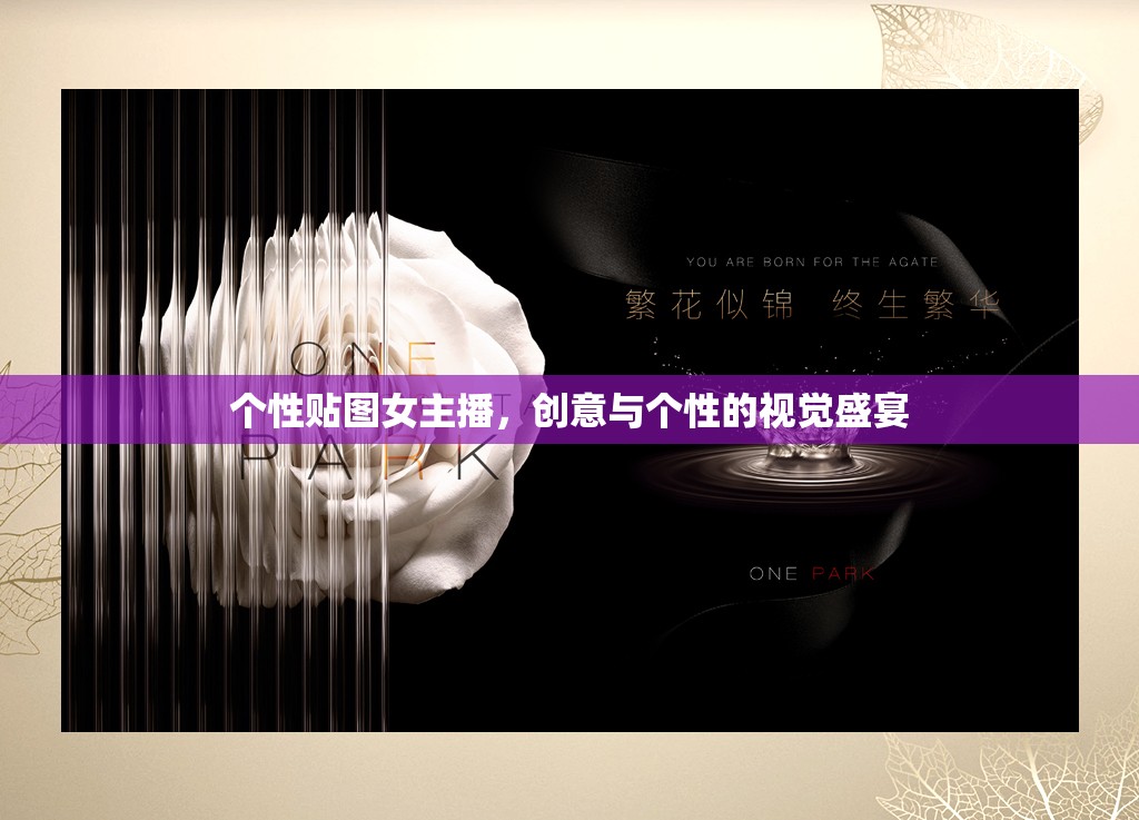 個(gè)性貼圖女主播，創(chuàng)意與個(gè)性的視覺(jué)盛宴